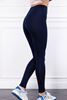 Immagine di PLUS SIZE QUALITY STRETCH NAVY BLUE LEGGING  NOT TRANSPERENT